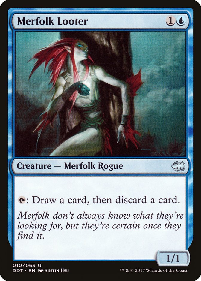 Merfolk Looter [Duel Decks: Merfolk vs. Goblins] | Gamers Paradise