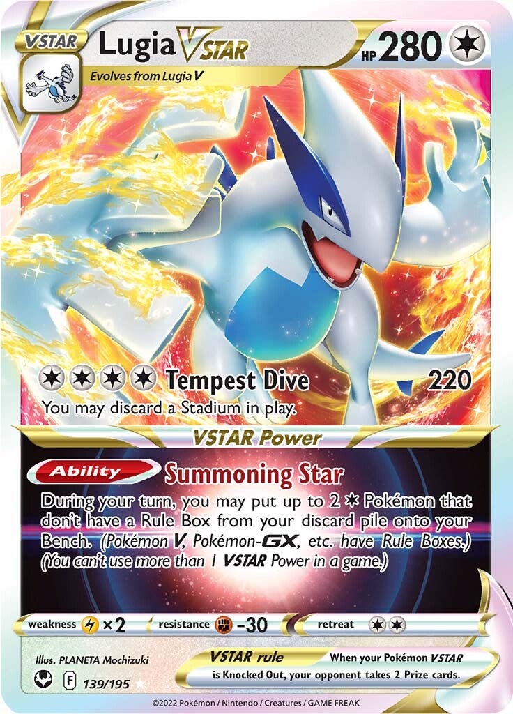 Lugia VSTAR (139/195) [Sword & Shield: Silver Tempest] | Gamers Paradise