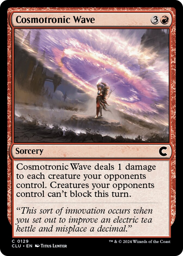 Cosmotronic Wave [Ravnica: Clue Edition] | Gamers Paradise