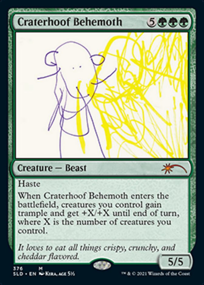 Craterhoof Behemoth (376) [Secret Lair Drop Series] | Gamers Paradise