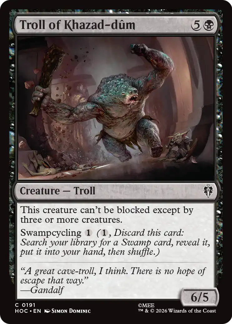 Troll of Khazad-dum [The Hobbit: Eternal-Legal] | Gamers Paradise