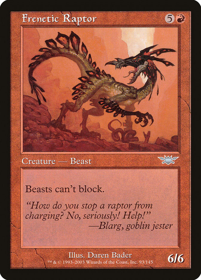 Frenetic Raptor [Legions] | Gamers Paradise
