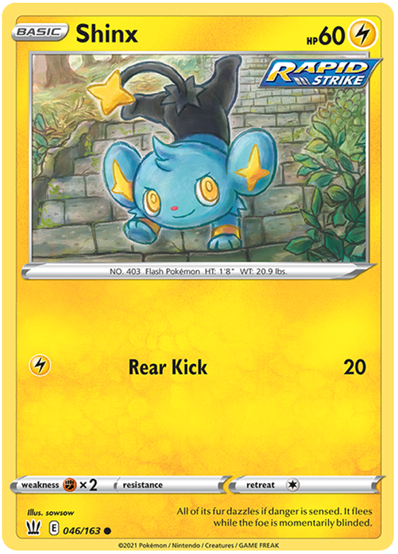 Shinx (046/163) [Sword & Shield: Battle Styles] | Gamers Paradise