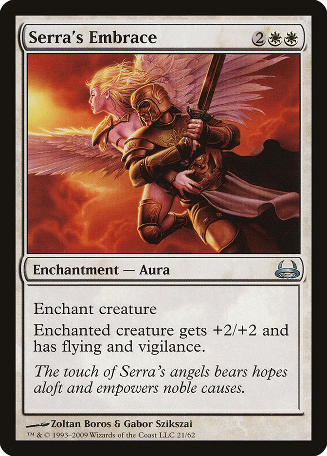 Serra's Embrace [Duel Decks: Divine vs. Demonic] | Gamers Paradise