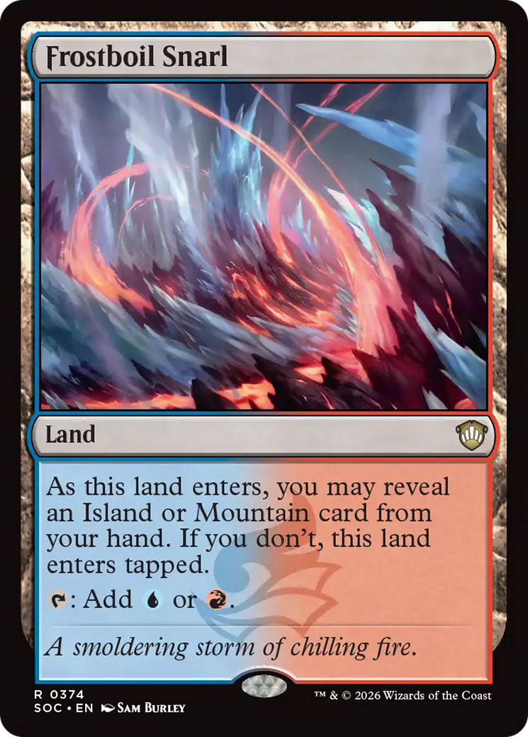 Frostboil Snarl [Secrets of Strixhaven Commander] | Gamers Paradise