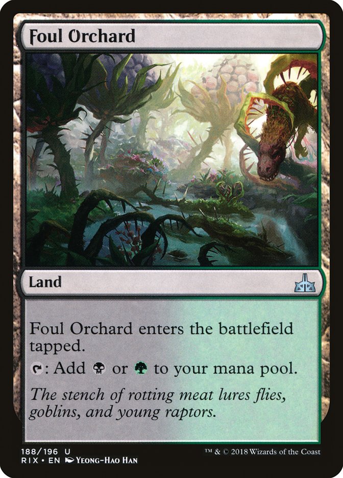 Foul Orchard [Rivals of Ixalan] | Gamers Paradise