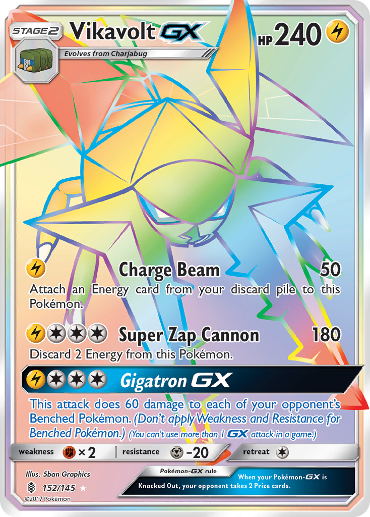 Vikavolt GX (152/145) [Sun & Moon: Guardians Rising] | Gamers Paradise