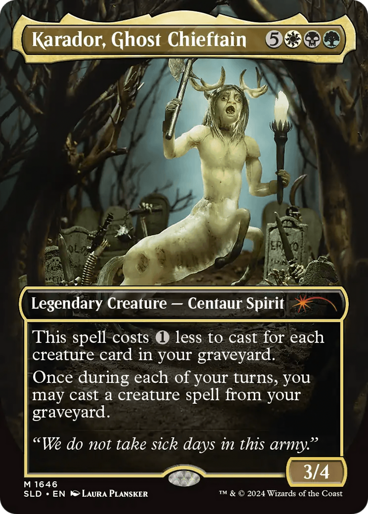 Karador, Ghost Chieftain [Secret Lair Drop Series] | Gamers Paradise