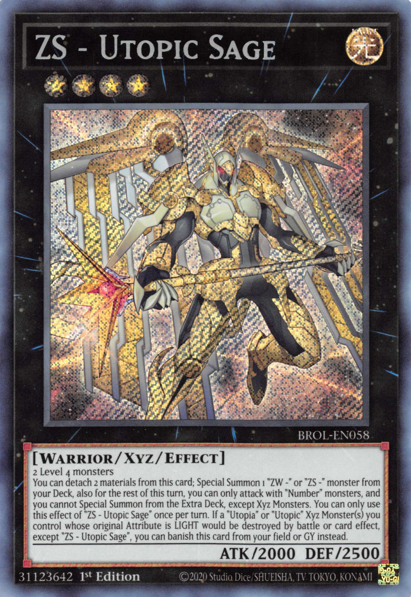 ZS - Utopic Sage [BROL-EN058] Secret Rare | Gamers Paradise