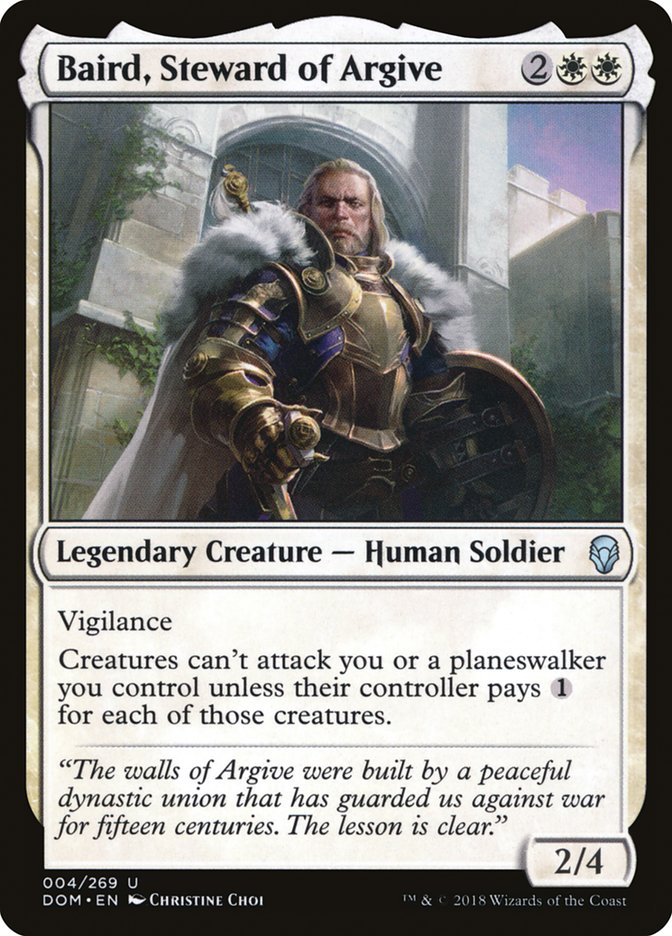 Baird, Steward of Argive [Dominaria] | Gamers Paradise