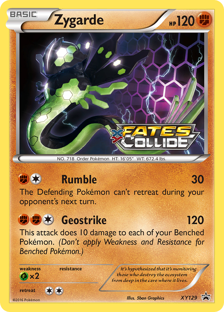 Zygarde (XY129) [XY: Black Star Promos] | Gamers Paradise