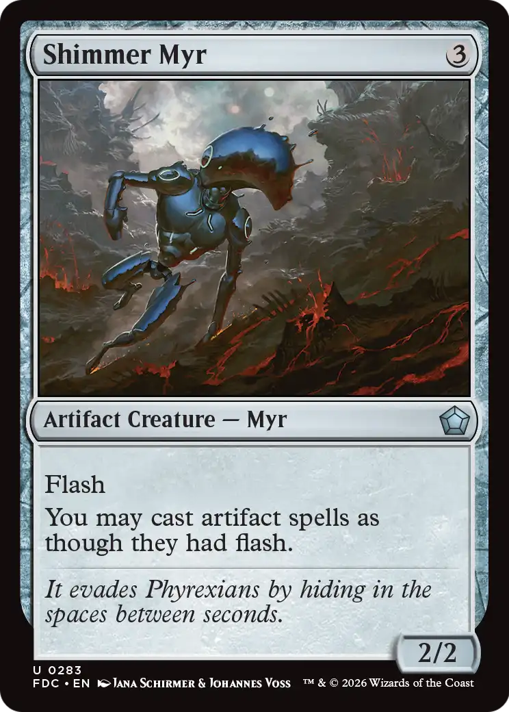 Shimmer Myr [Foundations Commander] | Gamers Paradise