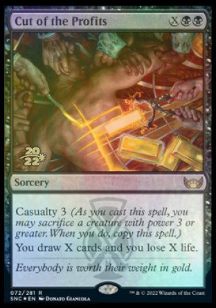 Cut of the Profits [Streets of New Capenna Prerelease Promos] | Gamers Paradise