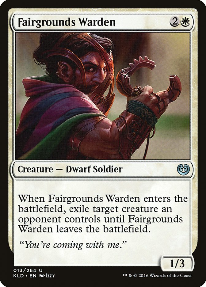 Fairgrounds Warden [Kaladesh] | Gamers Paradise