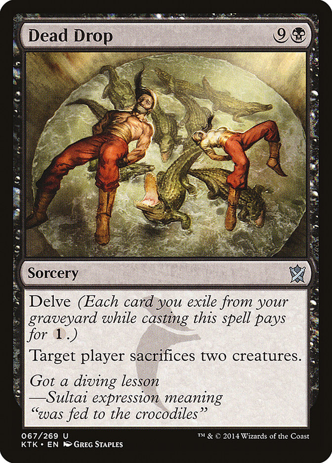 Dead Drop [Khans of Tarkir] | Gamers Paradise