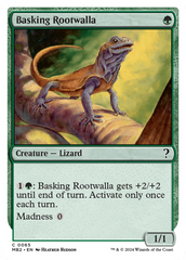 Basking Rootwalla (White Border) [Mystery Booster 2] | Gamers Paradise