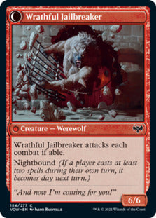 Weary Prisoner // Wrathful Jailbreaker [Innistrad: Crimson Vow] | Gamers Paradise
