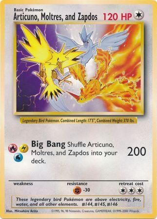 Articuno, Moltres, and Zapdos (Jumbo Card) [Miscellaneous Cards] | Gamers Paradise