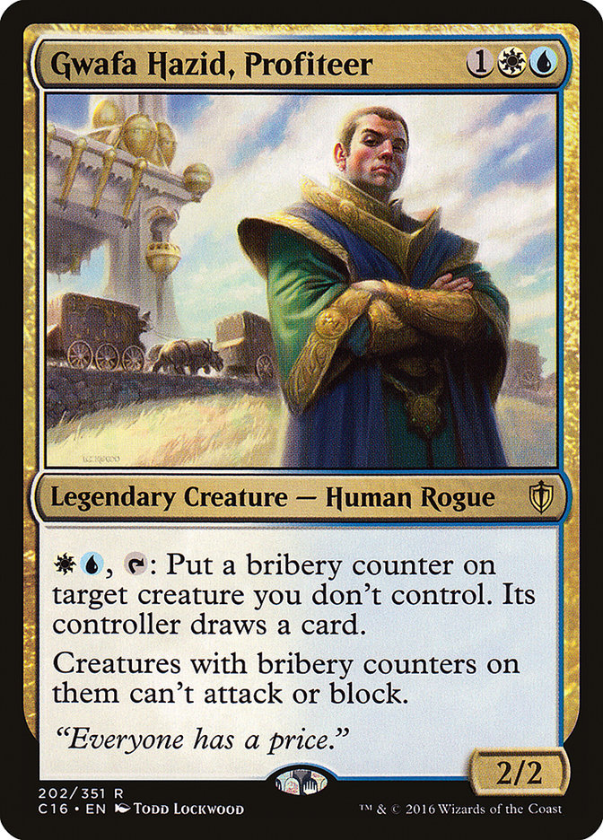 Gwafa Hazid, Profiteer [Commander 2016] | Gamers Paradise