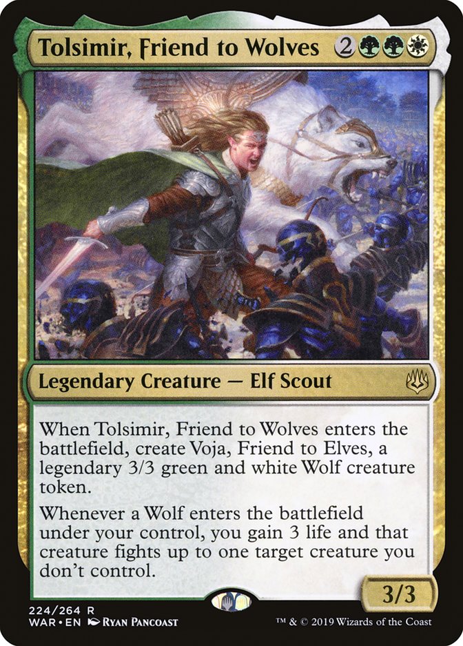 Tolsimir, Friend to Wolves [War of the Spark] | Gamers Paradise