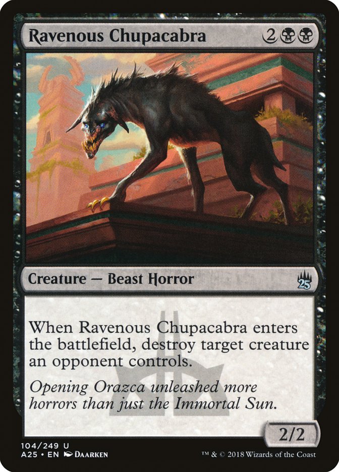Ravenous Chupacabra [Masters 25] | Gamers Paradise