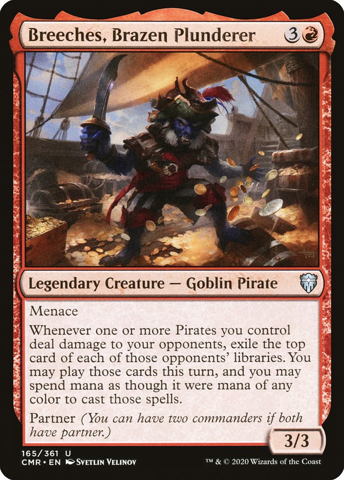 Breeches, Brazen Plunderer [Commander Legends] | Gamers Paradise