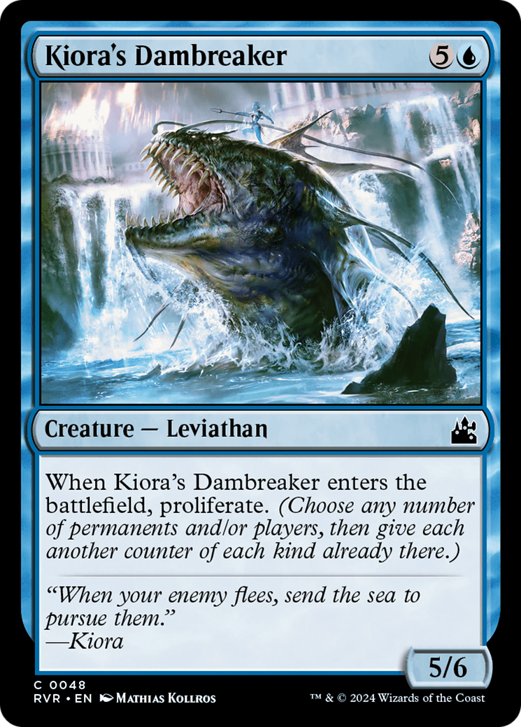 Kiora's Dambreaker [Ravnica Remastered] | Gamers Paradise