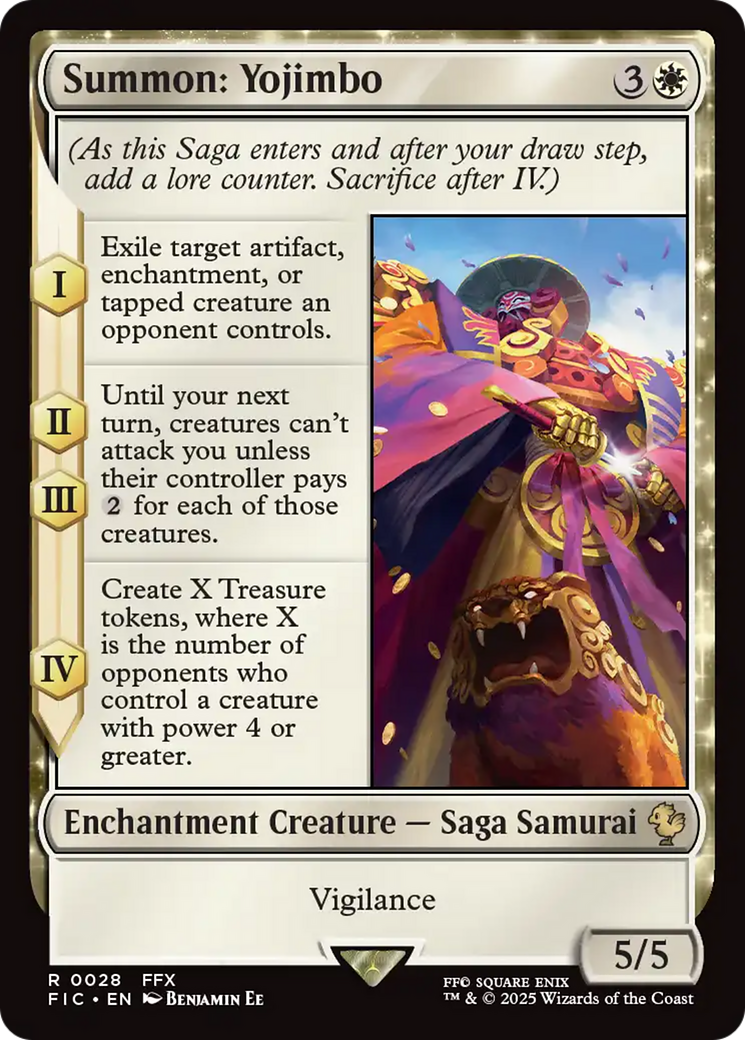 Summon: Yojimbo [FINAL FANTASY Commander] | Gamers Paradise