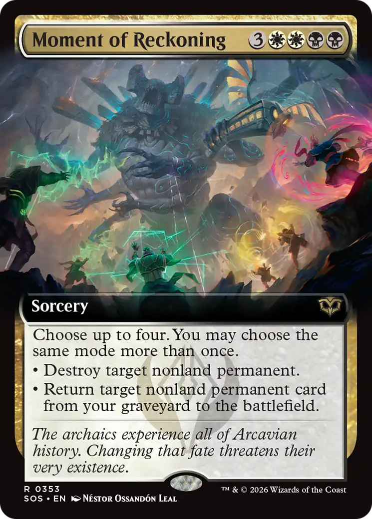 Moment of Reckoning (Extended Art) [Secrets of Strixhaven] | Gamers Paradise