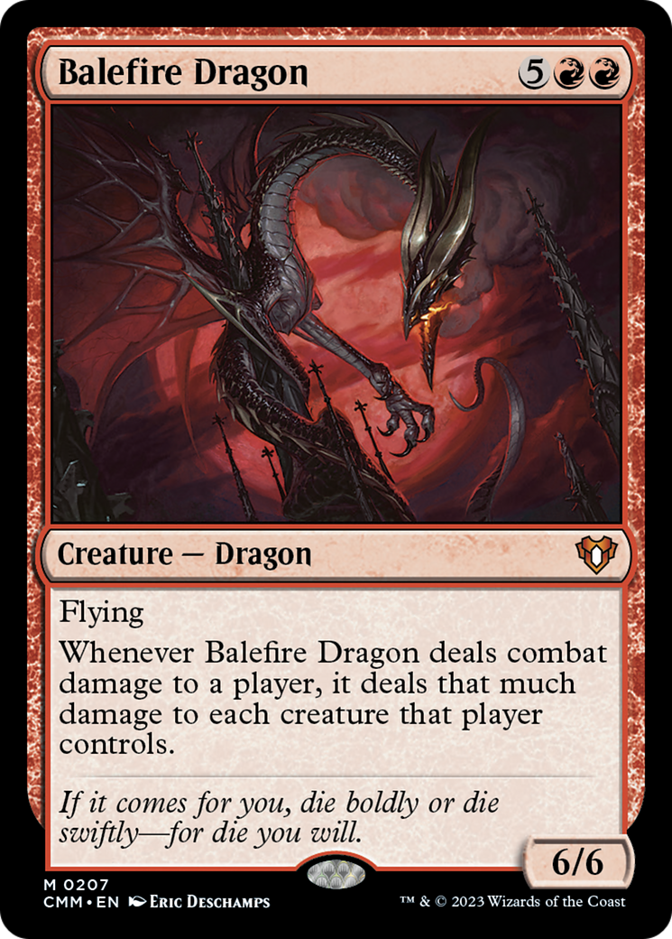 Balefire Dragon [Commander Masters] | Gamers Paradise