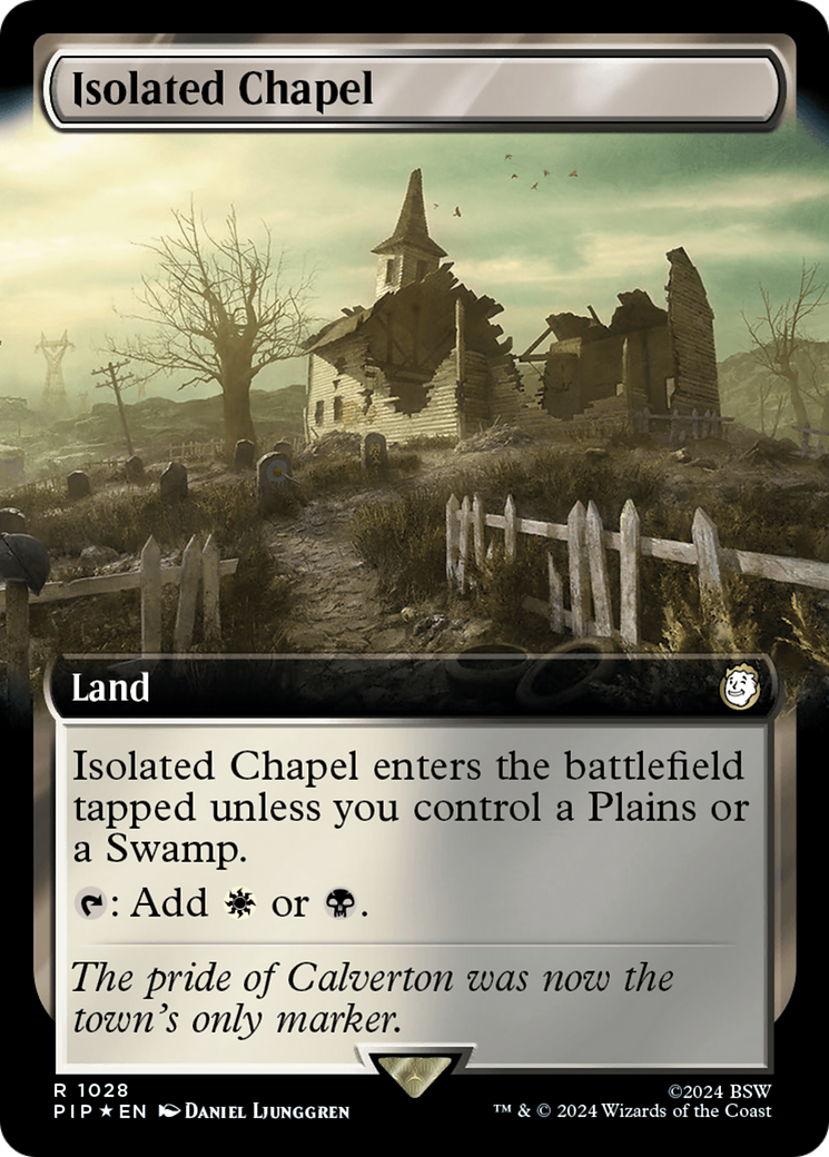 Isolated Chapel (Extended Art) (Surge Foil) [Fallout] | Gamers Paradise