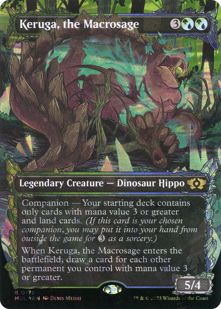 Keruga, the Macrosage (Halo Foil) [Multiverse Legends] | Gamers Paradise