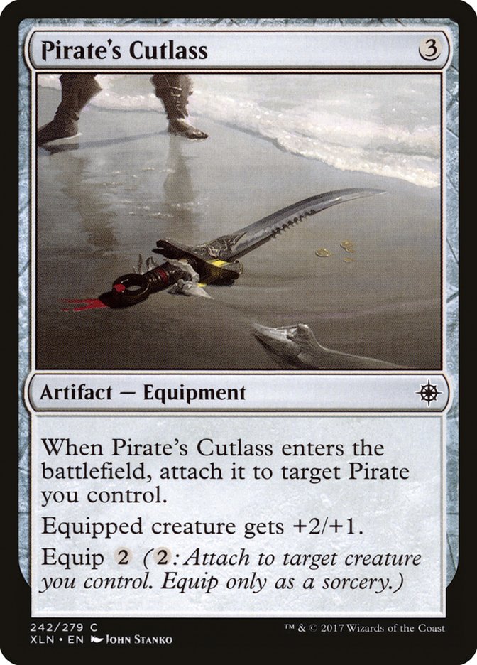 Pirate's Cutlass [Ixalan] | Gamers Paradise