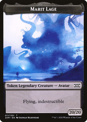 Demon // Marit Lage Double-Sided Token [Double Masters Tokens] | Gamers Paradise