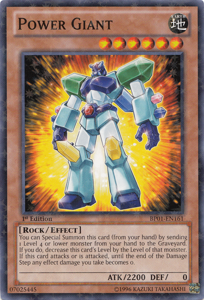 Power Giant [BP01-EN161] Starfoil Rare | Gamers Paradise