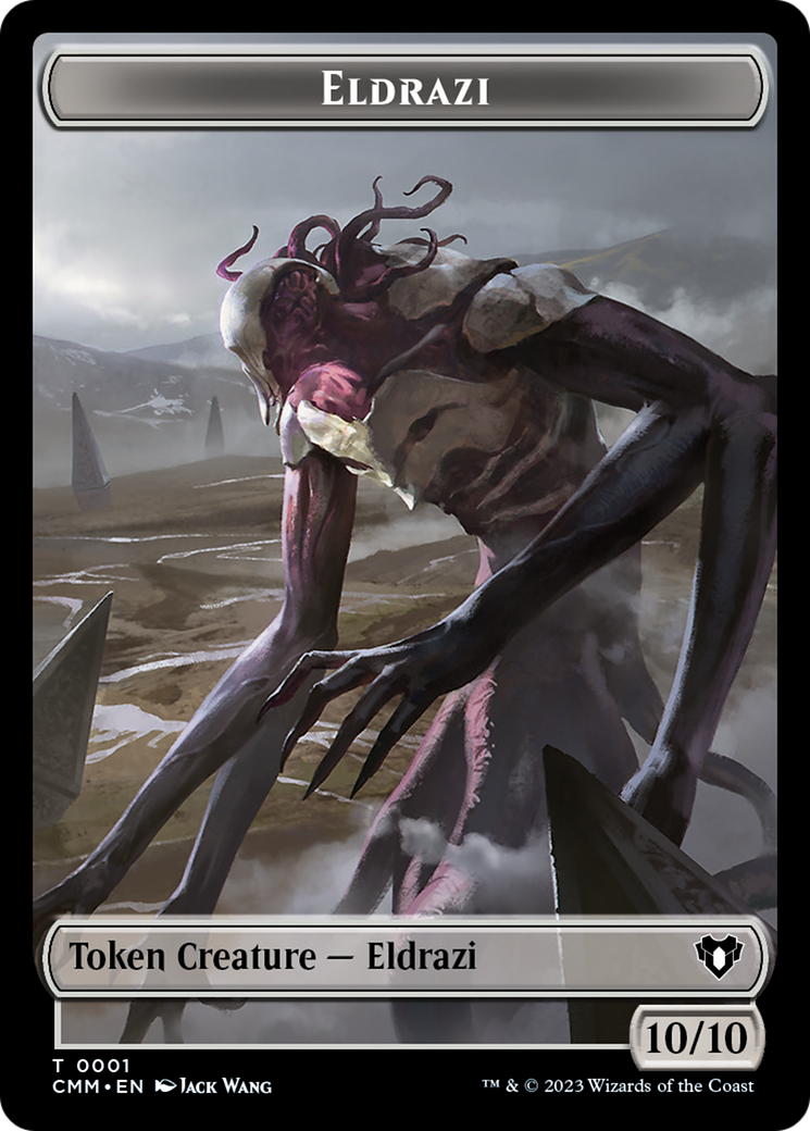 Eldrazi Spawn // Rat Double-Sided Token [Commander Masters Tokens] | Gamers Paradise