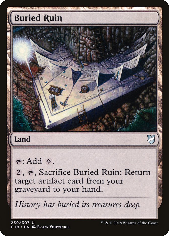 Buried Ruin [Commander 2018] | Gamers Paradise