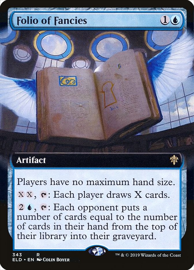 Folio of Fancies (Extended Art) [Throne of Eldraine] | Gamers Paradise