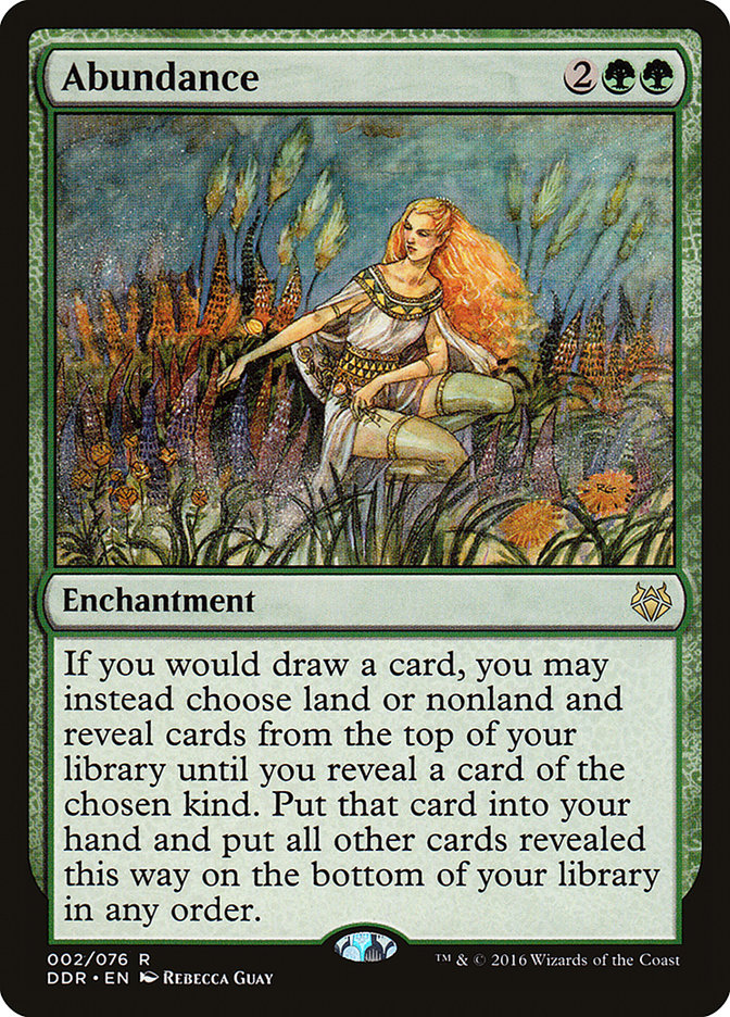 Abundance [Duel Decks: Nissa vs. Ob Nixilis] | Gamers Paradise