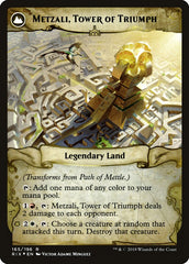 Path of Mettle // Metzali, Tower of Triumph [Rivals of Ixalan Prerelease Promos] | Gamers Paradise