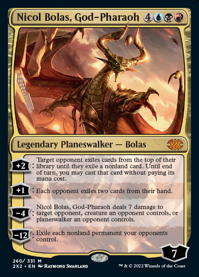 Nicol Bolas, God-Pharaoh [Double Masters 2022] | Gamers Paradise