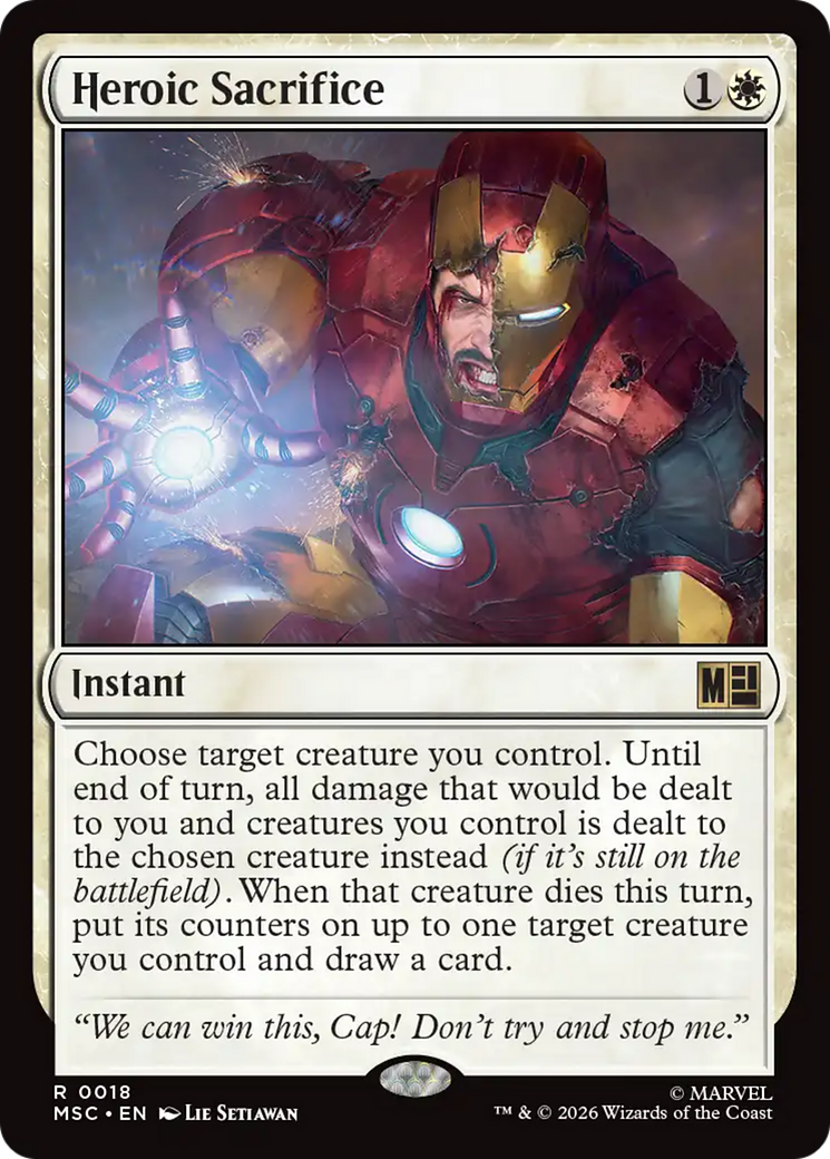 Heroic Sacrifice [Marvel Super Heroes Commander] | Gamers Paradise