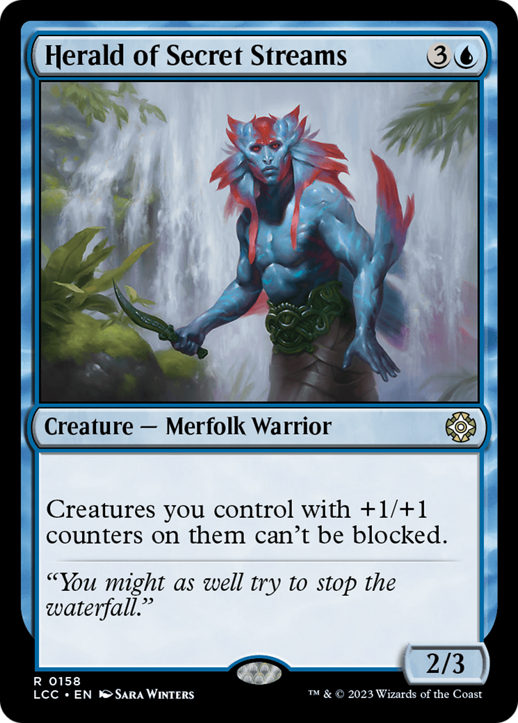 Herald of Secret Streams [The Lost Caverns of Ixalan Commander] | Gamers Paradise