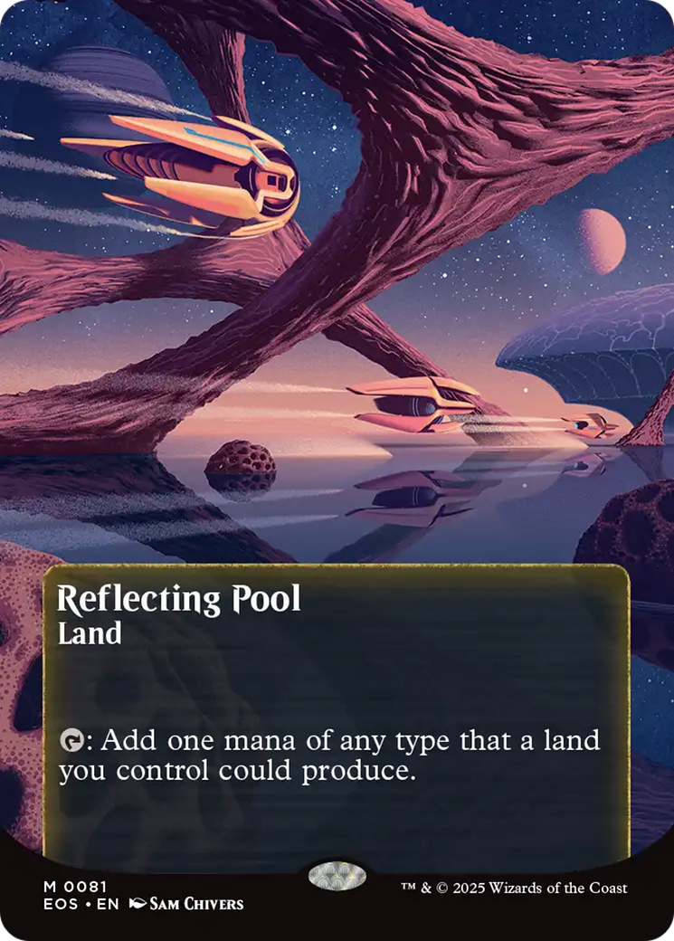 Reflecting Pool (0081) (Borderless) [Edge of Eternities: Stellar Sights] | Gamers Paradise