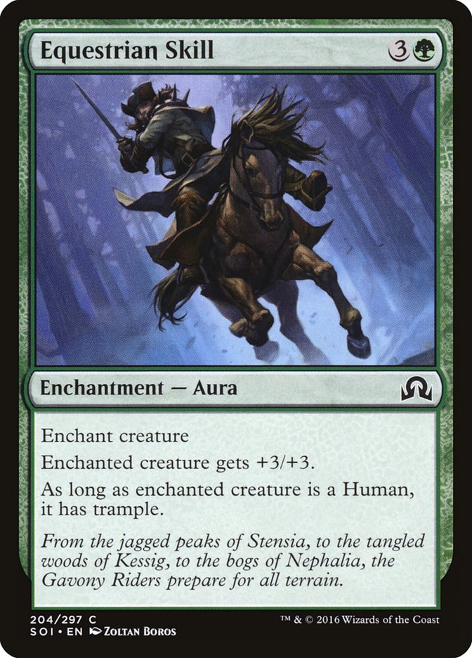 Equestrian Skill [Shadows over Innistrad] | Gamers Paradise