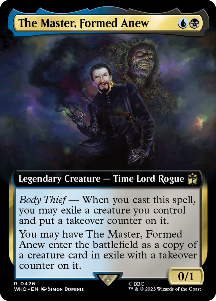 The Master, Formed Anew (Extended Art) [Doctor Who] | Gamers Paradise