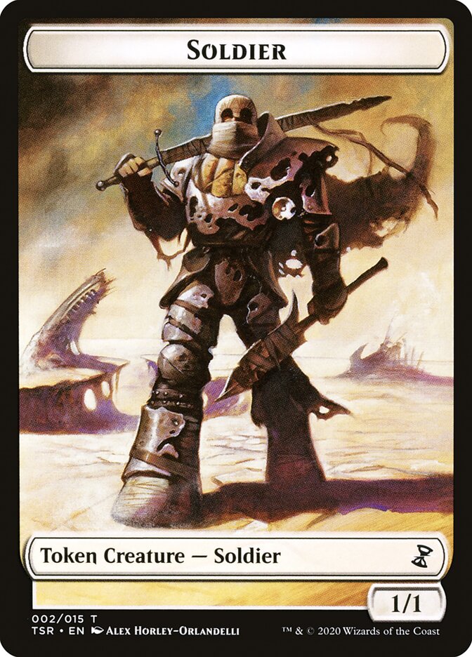 Soldier Token [Time Spiral Remastered Tokens] | Gamers Paradise