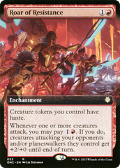 Roar of Resistance (Extended Art) [Phyrexia: All Will Be One Commander] | Gamers Paradise