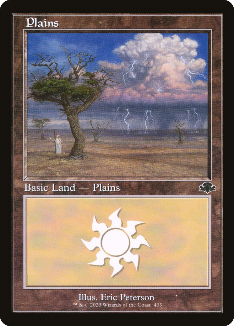 Plains (403) (Retro) [Dominaria Remastered] | Gamers Paradise