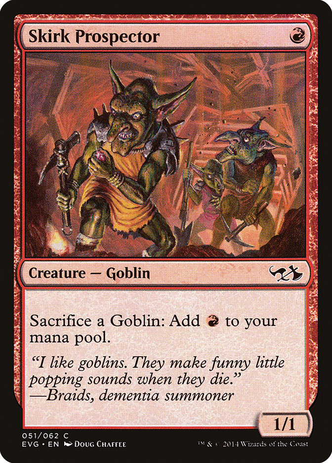Skirk Prospector (Elves vs. Goblins) [Duel Decks Anthology] | Gamers Paradise